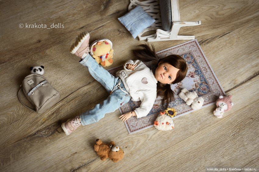 Маленькая Врединка — ООАК и репейнт игровых кукол: Bratz (фото 9)