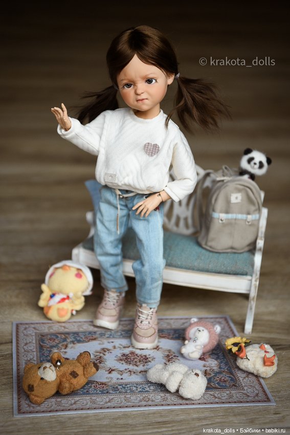 Маленькая Врединка — ООАК и репейнт игровых кукол: Bratz (фото 5)