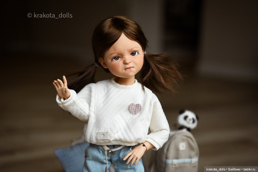 Маленькая Врединка — ООАК и репейнт игровых кукол: Bratz (фото 6)
