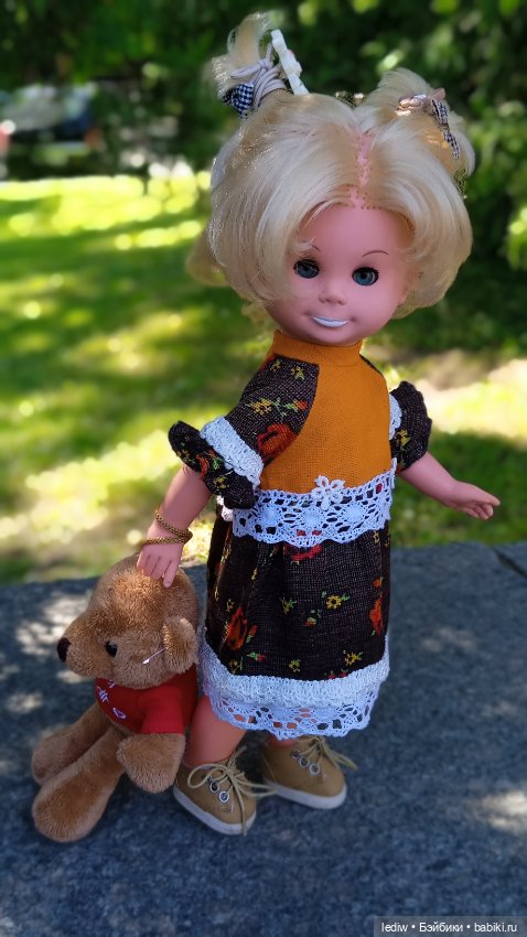 Новая жизнь старых кукол. Девочка , с которой детям не разрешали водиться.Ирмгард (фото 5)