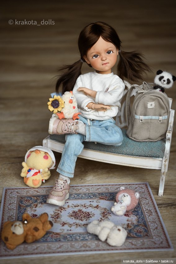 Маленькая Врединка — ООАК и репейнт игровых кукол: Bratz