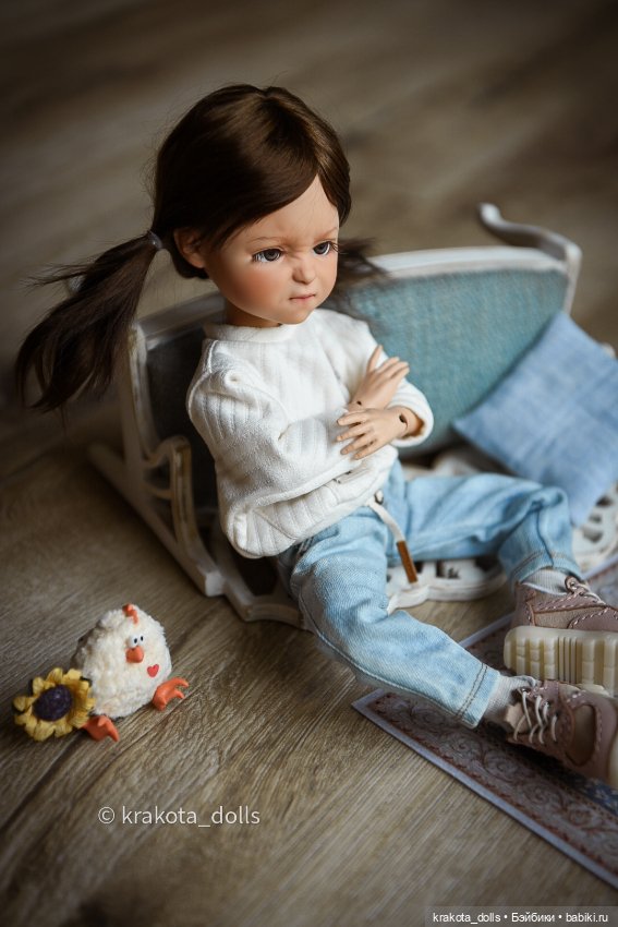 Маленькая Врединка — ООАК и репейнт игровых кукол: Bratz