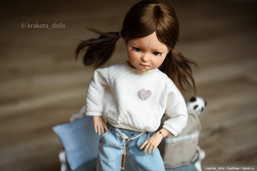 Маленькая Врединка — ООАК и репейнт игровых кукол: Bratz (фото 7)