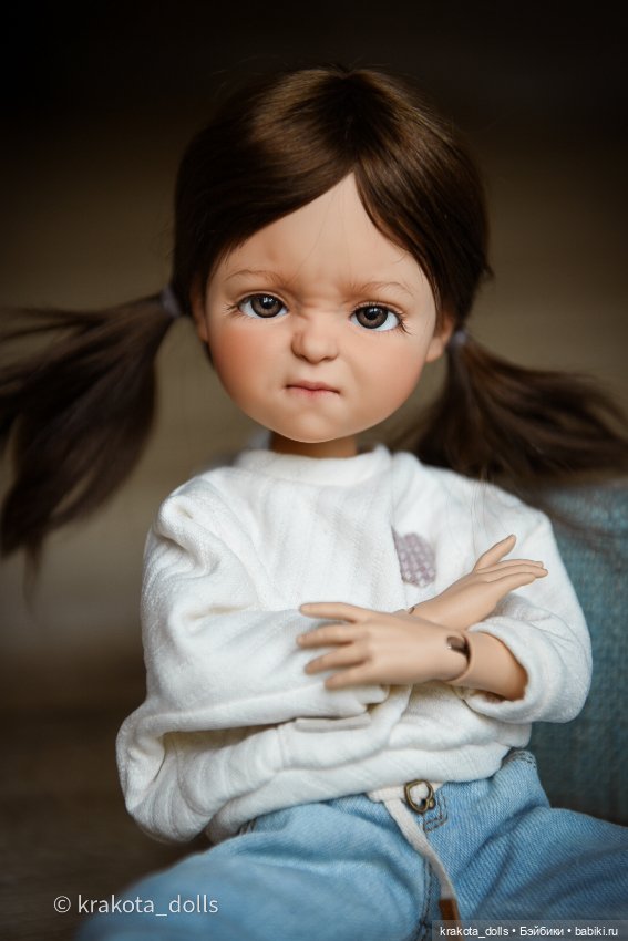 Маленькая Врединка — ООАК и репейнт игровых кукол: Bratz