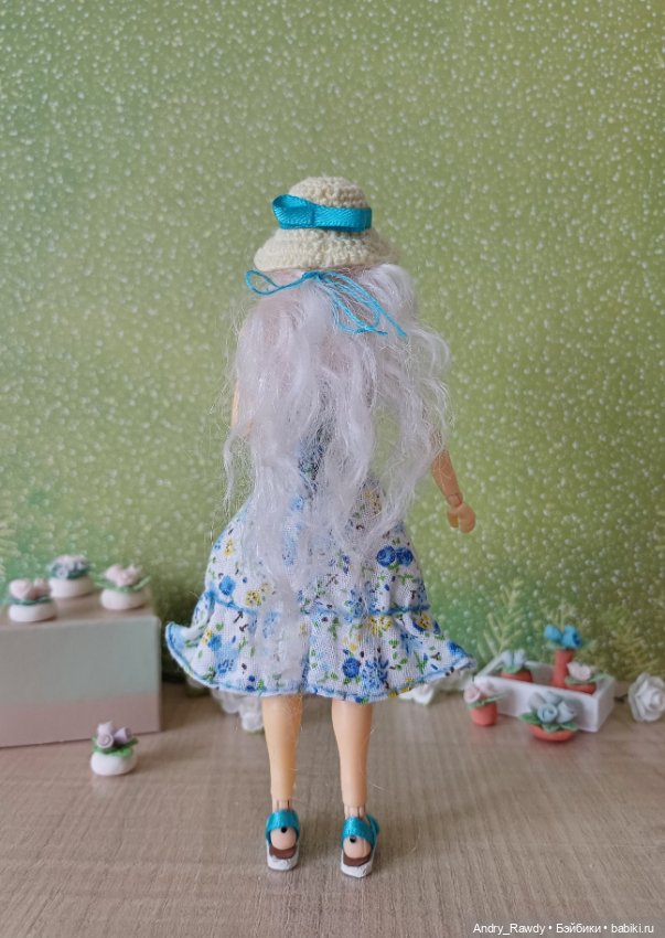 Как просто сделать босоножки кукле (фото 8)