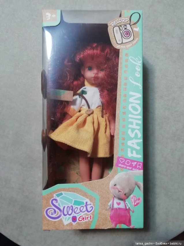 Распаковочка Китайской мини куколки