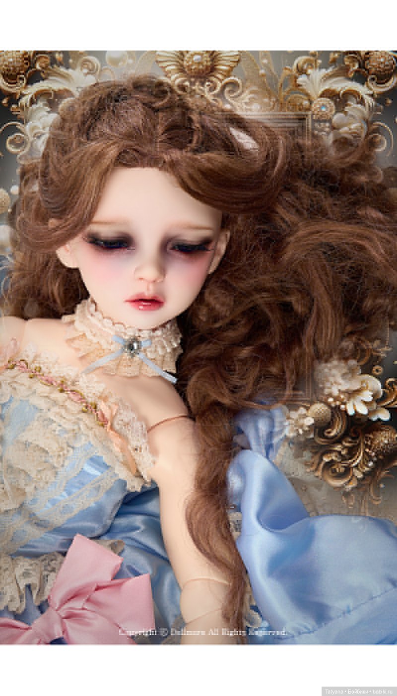 Lusion Girl – Centaurea Dahlia & Dell от Dollmore