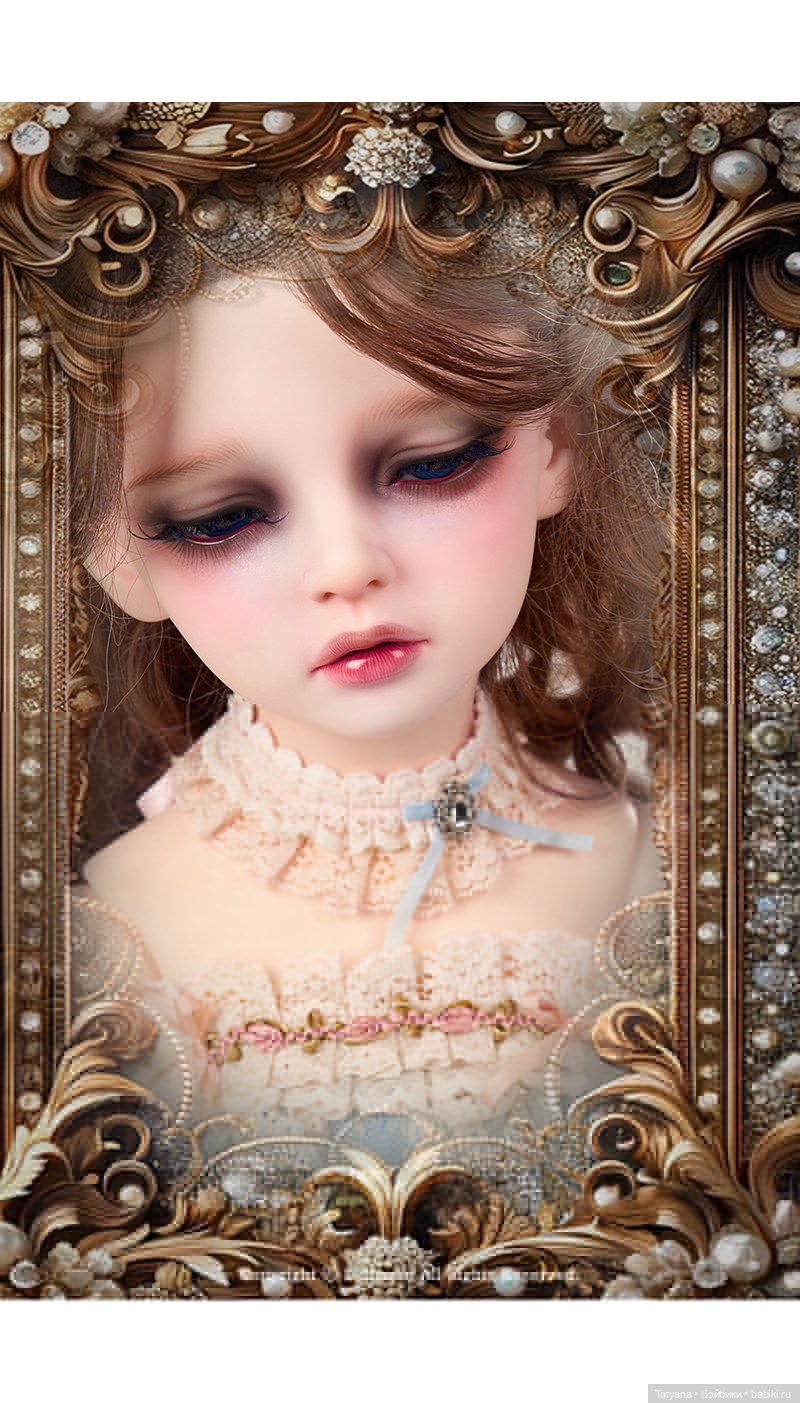 Lusion Girl – Centaurea Dahlia & Dell от Dollmore