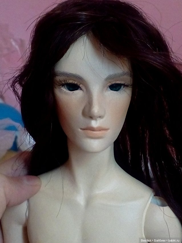 Темноволосый парень — Авторские шарнирные куклы своими руками: лепка (фото 5)