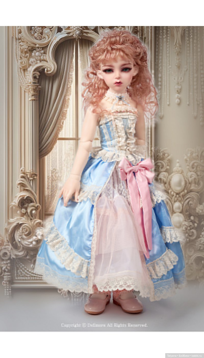 Lusion Girl – Centaurea Dahlia & Dell от Dollmore