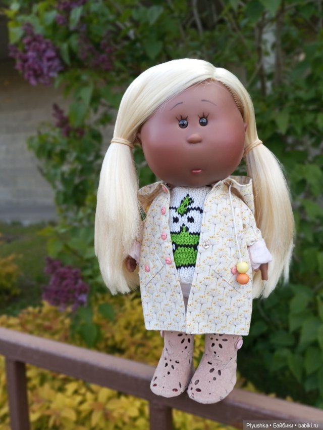 Булка мелкая шоколадная — Куклы Nines d'Onil (Нинес): Миа (Mia)