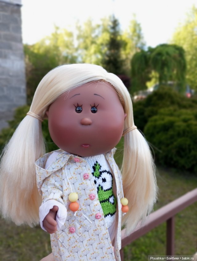 Булка мелкая шоколадная — Куклы Nines d'Onil (Нинес): Миа (Mia)