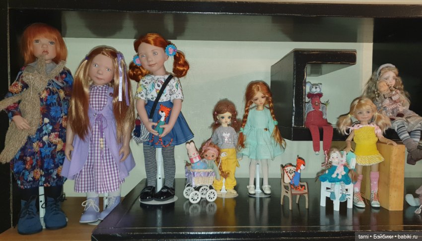 Фоточки с полочек — Домашние коллекции кукол: фото собраний
