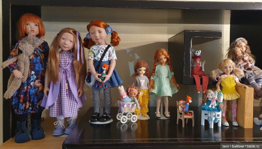Фоточки с полочек — Домашние коллекции кукол: фото собраний