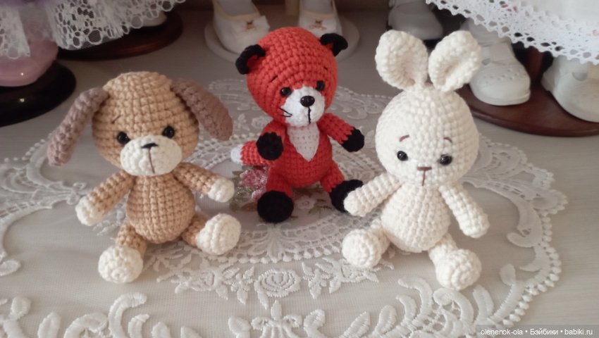 Забавные зверушки для кукол Готц