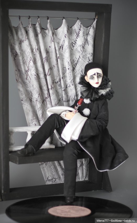 Русский Пьеро Вертинский — Авторские портретные куклы по фото: галерея работ (фото 5)