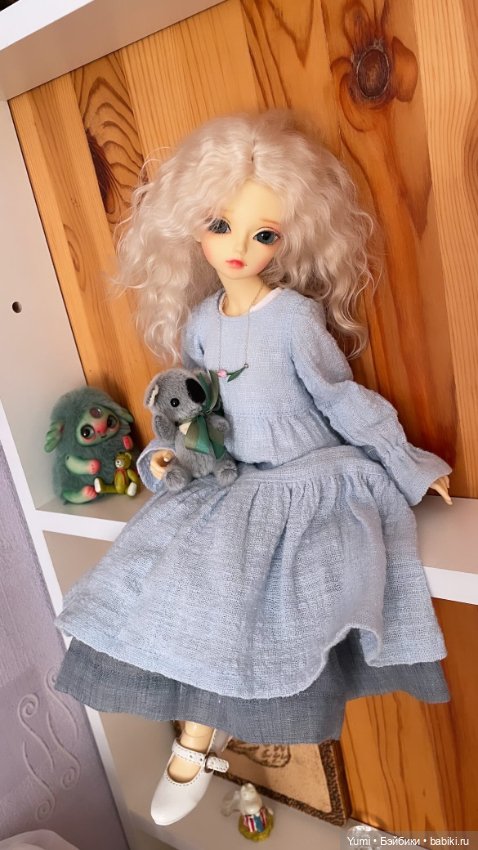 Платье Для Минифи — Одежда и обувь для кукол BJD (БЖД): 1/3 (фото 3)