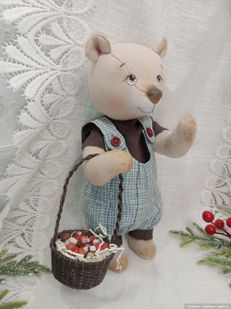 Берчик — Авторские мишки Тедди и друзья: фото