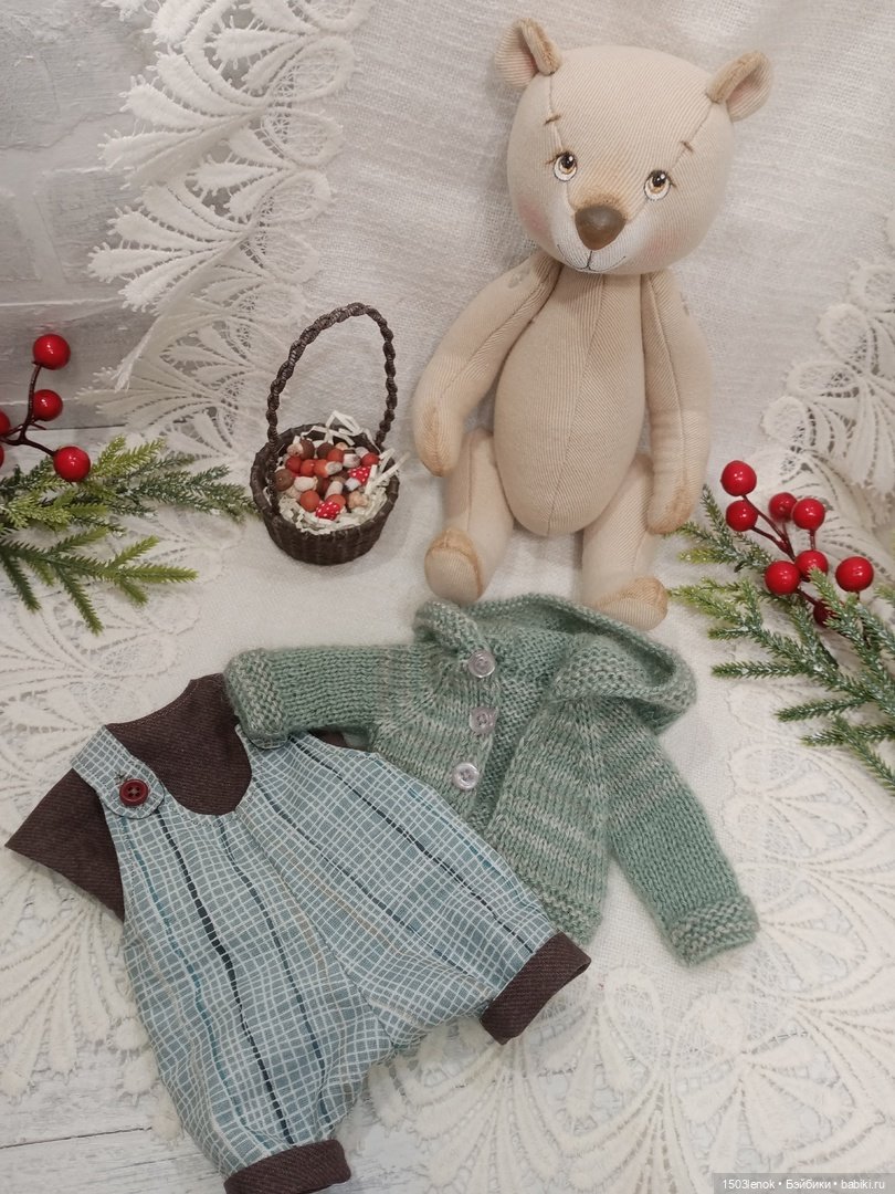 Берчик — Авторские мишки Тедди и друзья: фото