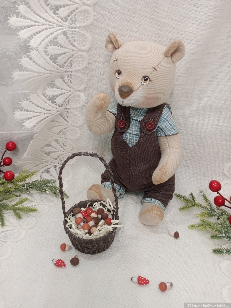 Берчик — Авторские мишки Тедди и друзья: фото (фото 10)