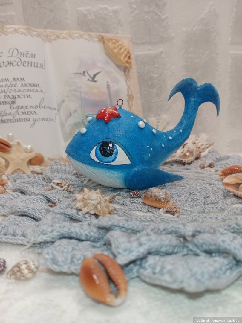 В глубинах океана — Лепка авторских игрушек и папье (фото 2)