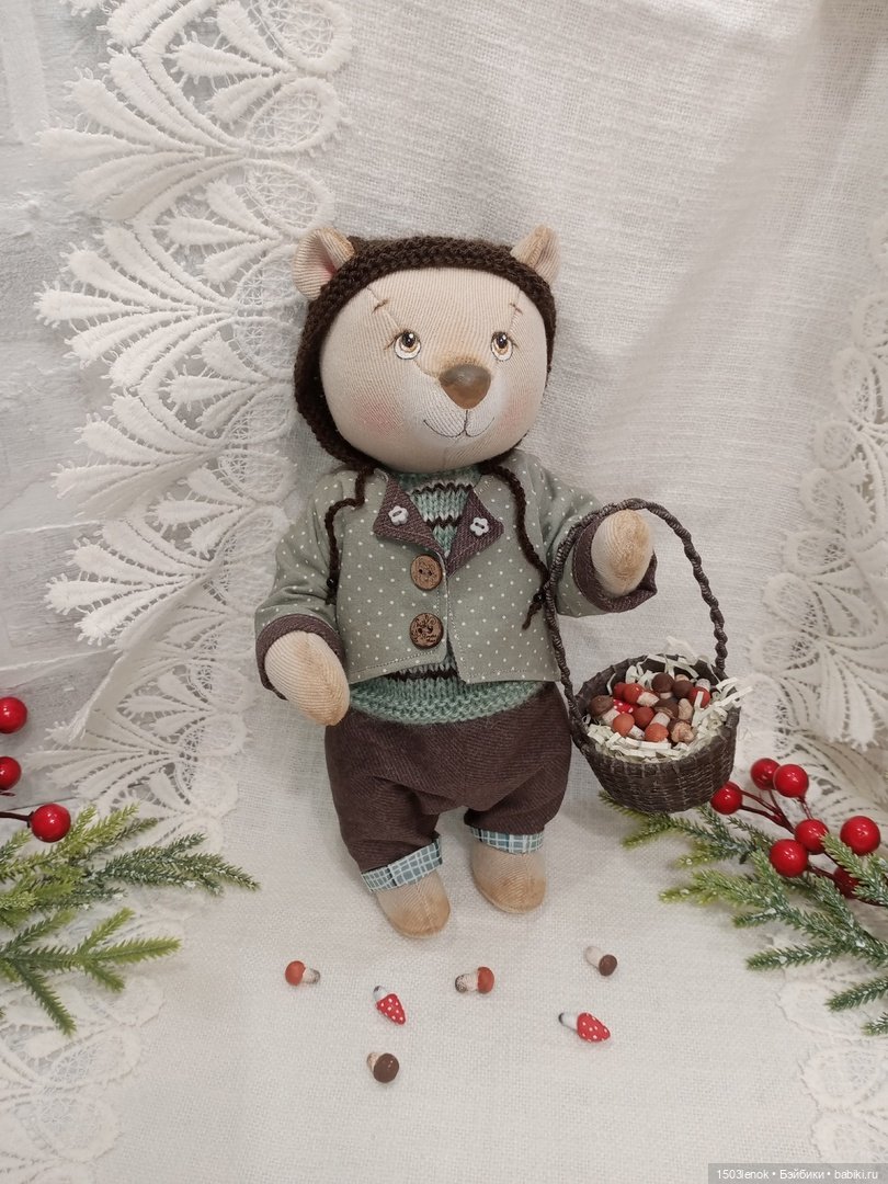 Берчик — Авторские мишки Тедди и друзья: фото