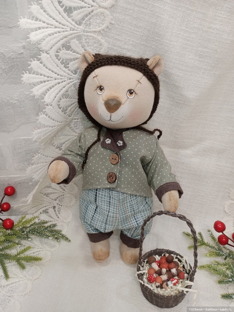 Берчик — Авторские мишки Тедди и друзья: фото