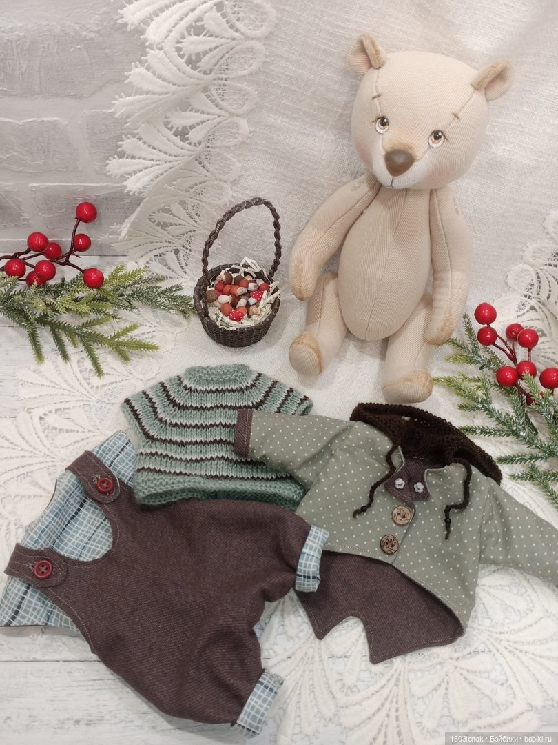 Берчик — Авторские мишки Тедди и друзья: фото