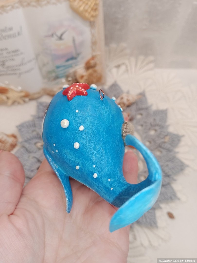 В глубинах океана — Лепка авторских игрушек и папье (фото 9)