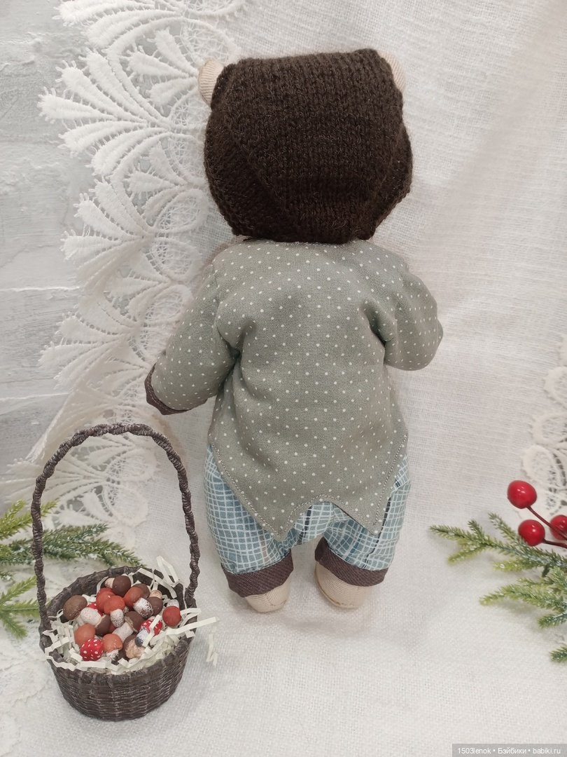 Берчик — Авторские мишки Тедди и друзья: фото