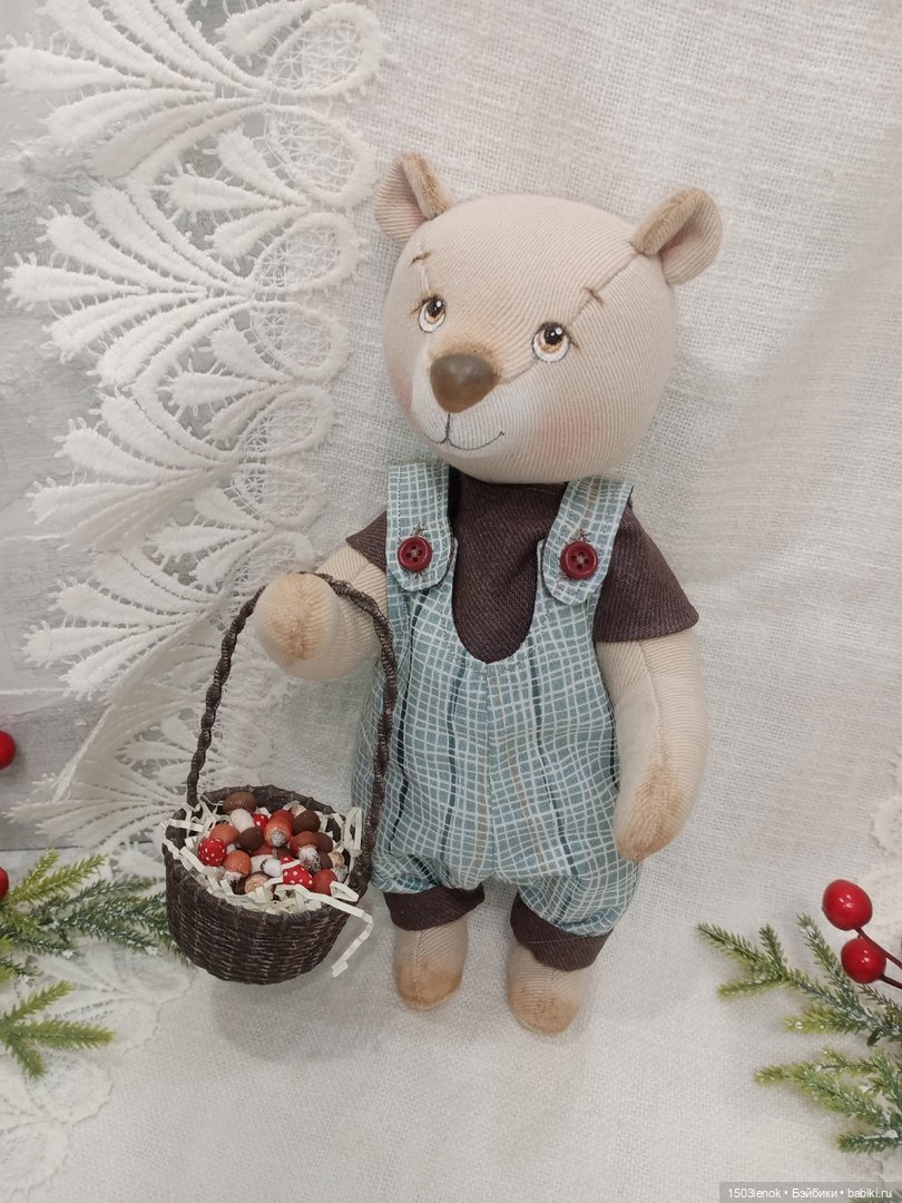 Берчик — Авторские мишки Тедди и друзья: фото