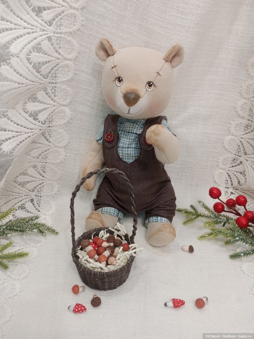 Берчик — Авторские мишки Тедди и друзья: фото (фото 9)