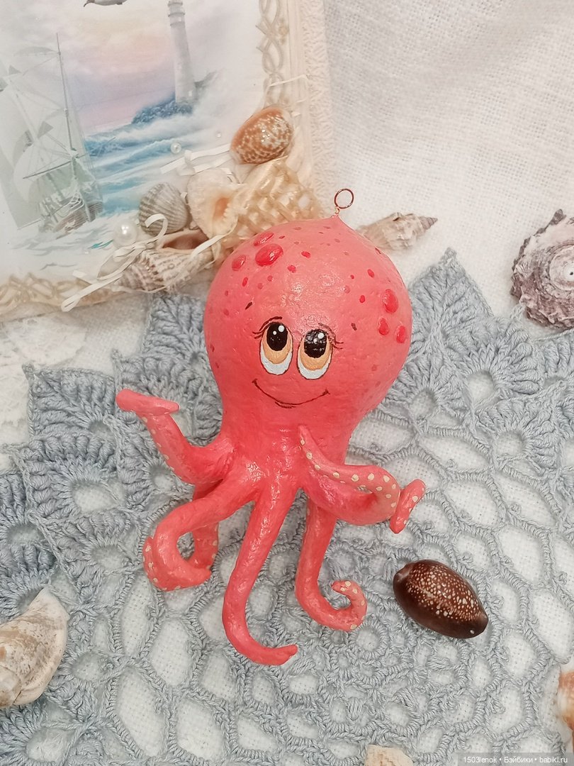 В глубинах океана — Лепка авторских игрушек и папье