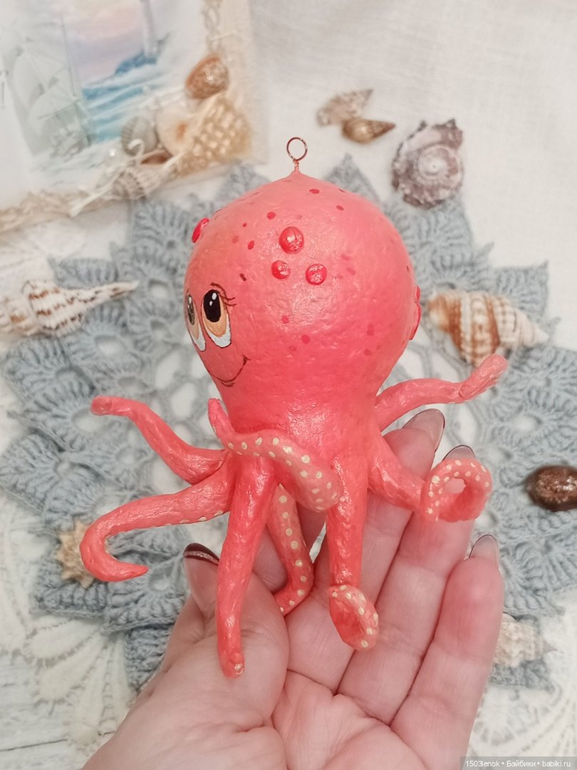 В глубинах океана — Лепка авторских игрушек и папье