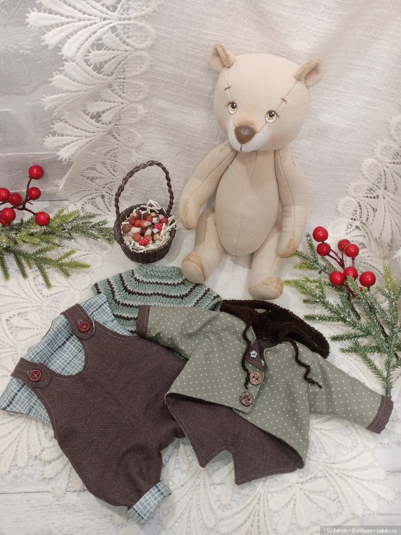 Берчик — Авторские мишки Тедди и друзья: фото