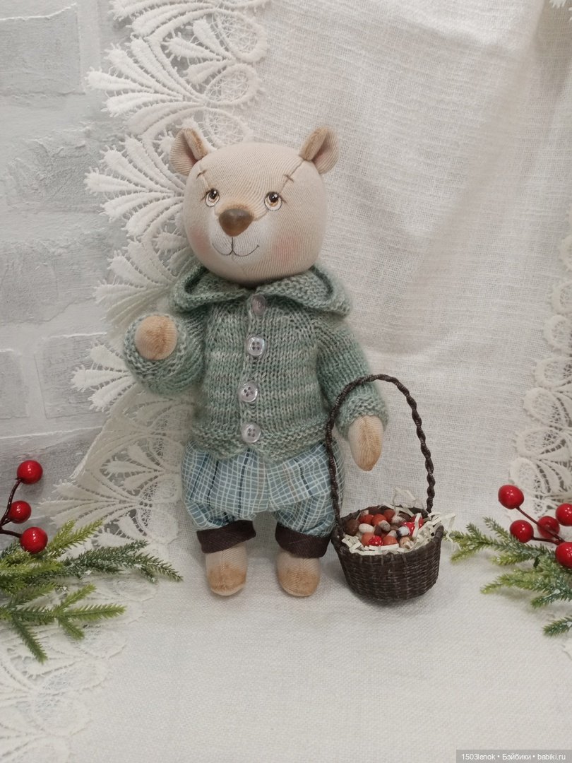 Берчик — Авторские мишки Тедди и друзья: фото