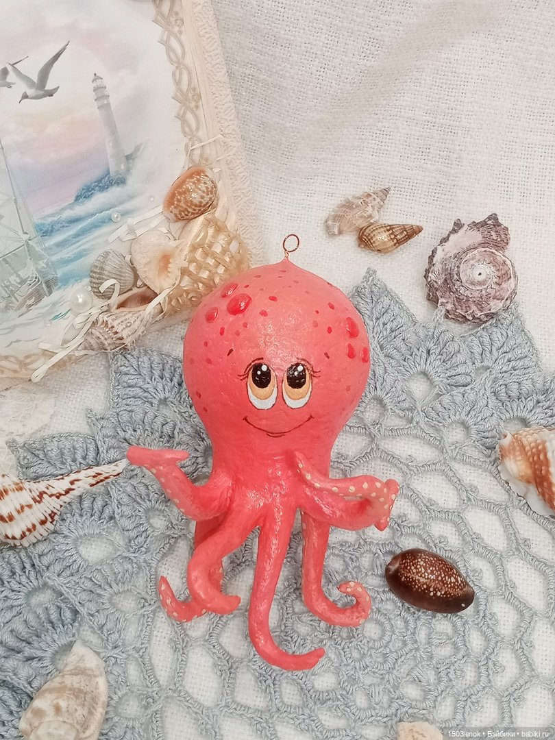 В глубинах океана — Лепка авторских игрушек и папье