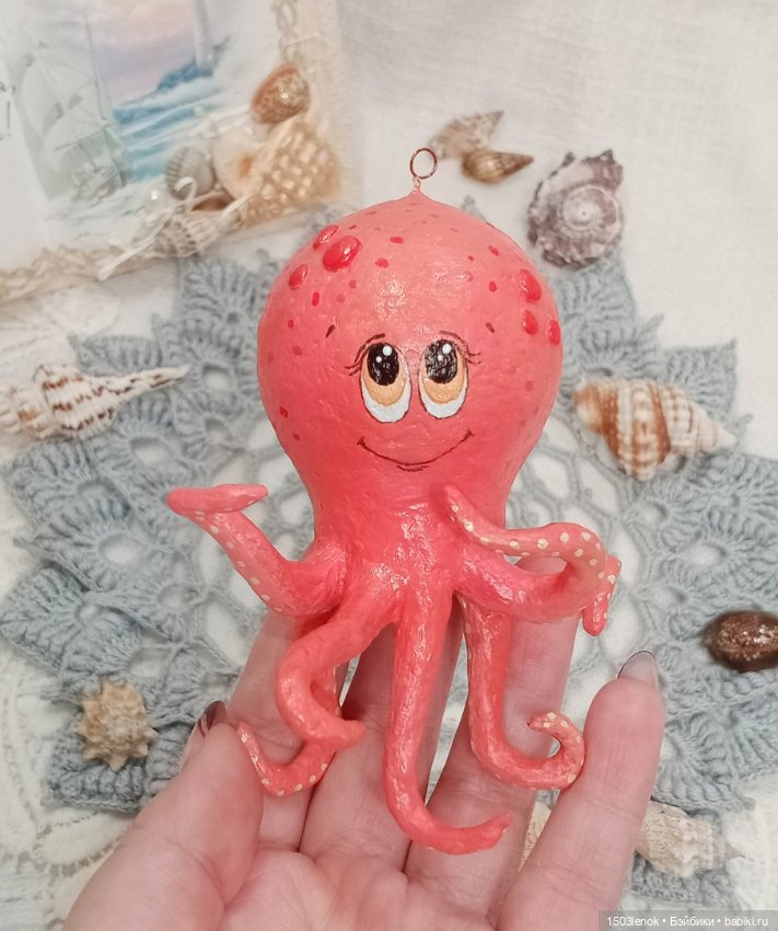 В глубинах океана — Лепка авторских игрушек и папье