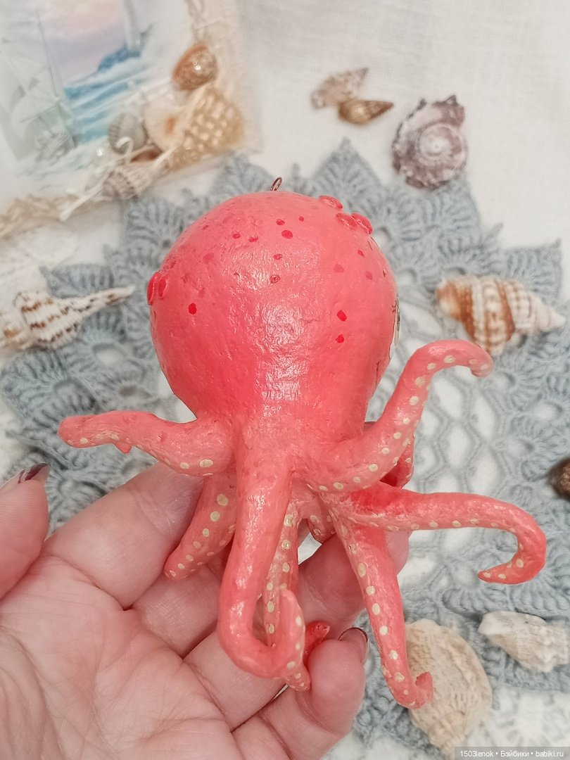 В глубинах океана — Лепка авторских игрушек и папье