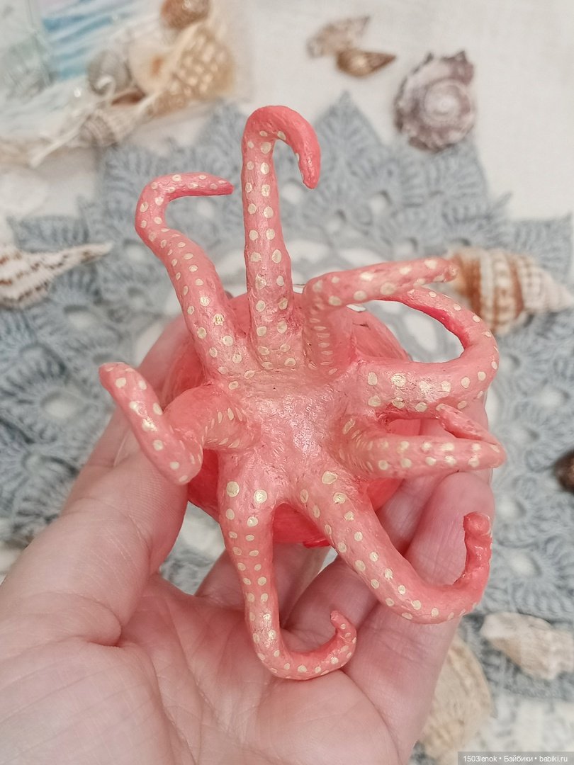 В глубинах океана — Лепка авторских игрушек и папье