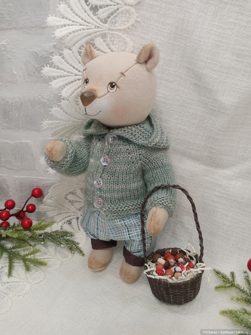 Берчик — Авторские мишки Тедди и друзья: фото