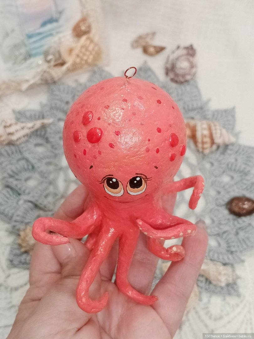 В глубинах океана — Лепка авторских игрушек и папье