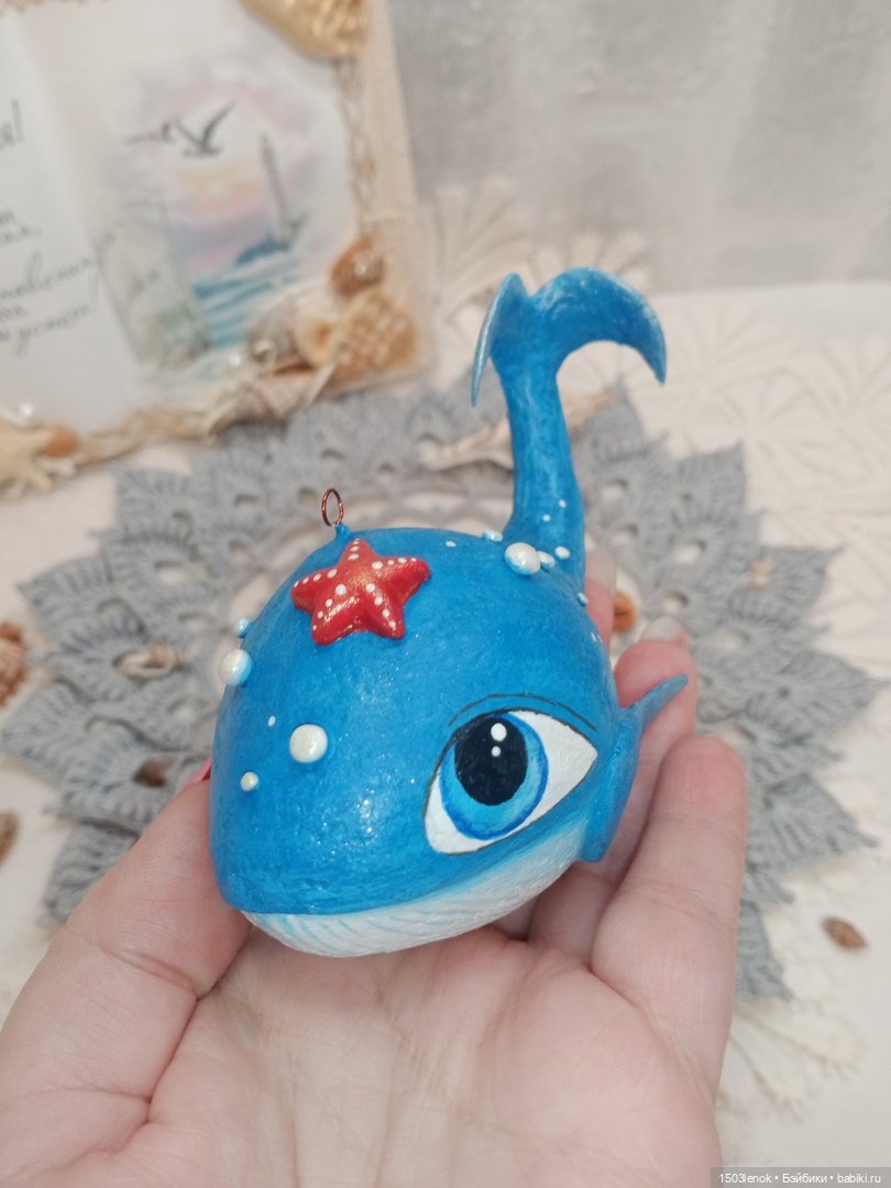 В глубинах океана — Лепка авторских игрушек и папье (фото 5)