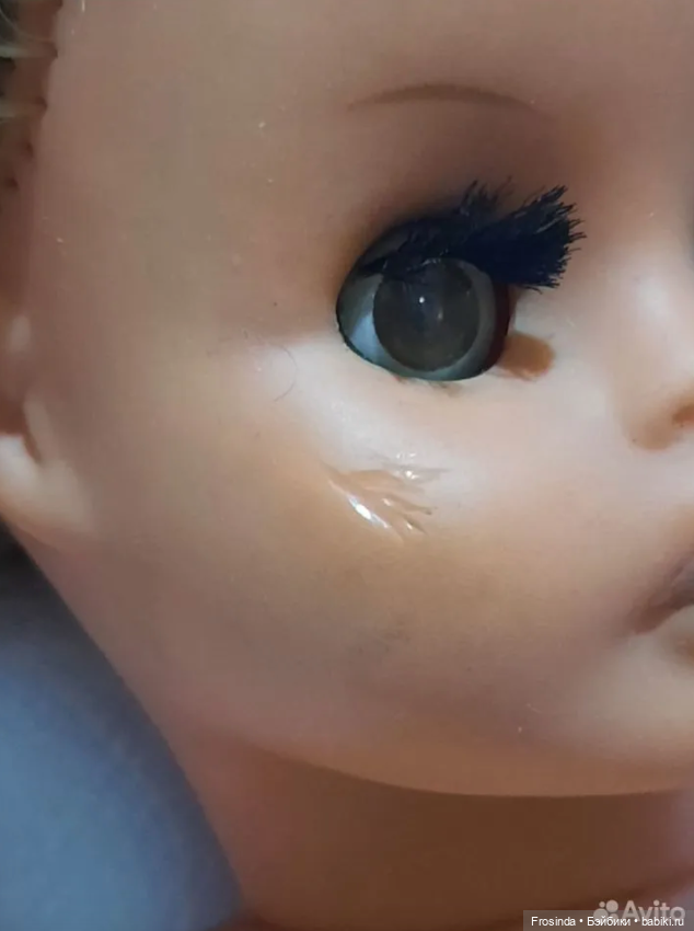 Новое личико куклы ГДР — Реставрация и преображение кукол: ремонт (фото 3)