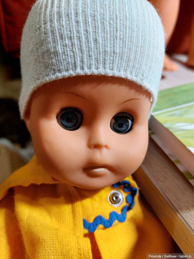 Новое личико куклы ГДР — Реставрация и преображение кукол: ремонт (фото 6)