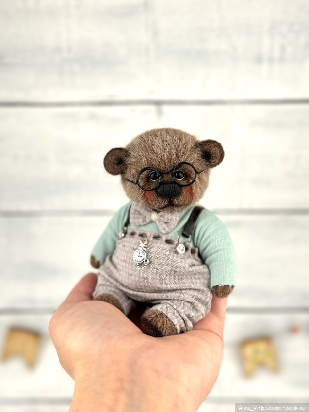 Тедди мишка Лео — Авторские мишки Тедди и друзья: фото (фото 4)