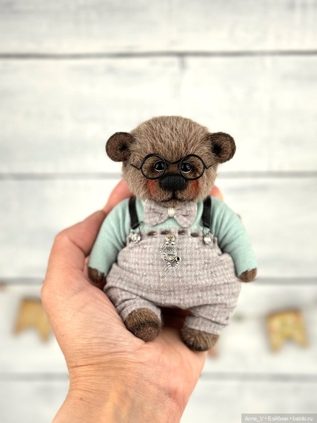 Тедди мишка Лео — Авторские мишки Тедди и друзья: фото (фото 2)