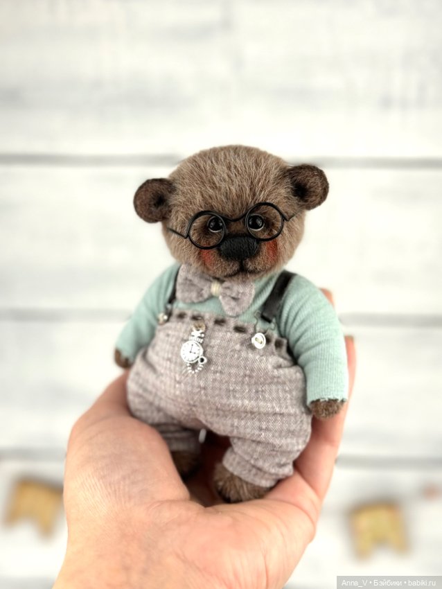 Тедди мишка Лео — Авторские мишки Тедди и друзья: фото (фото 3)