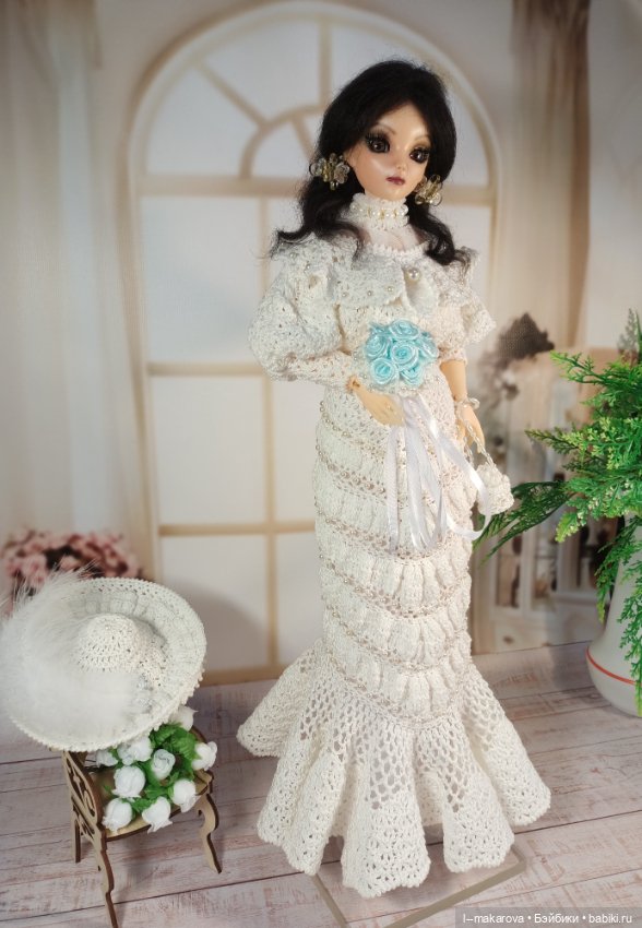 Новая куколка в наряде невесты из моей коллекции Парадиз