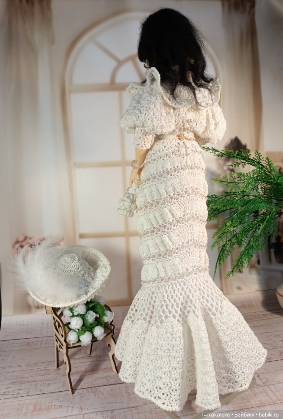 Новая куколка в наряде невесты из моей коллекции Парадиз
